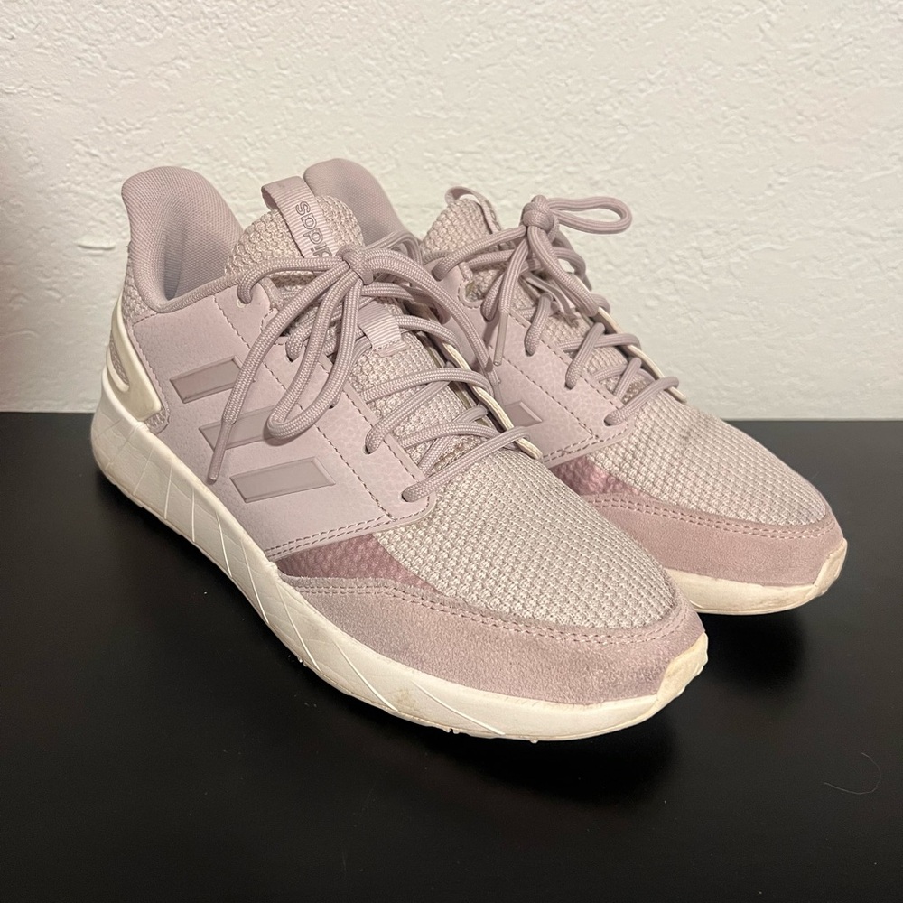 Adidas Questarstrike X Womens Lavender Sneakers Shoes (7)